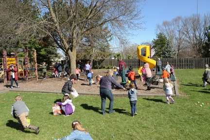 Deerbrook East Egg Hunt - And They Are off